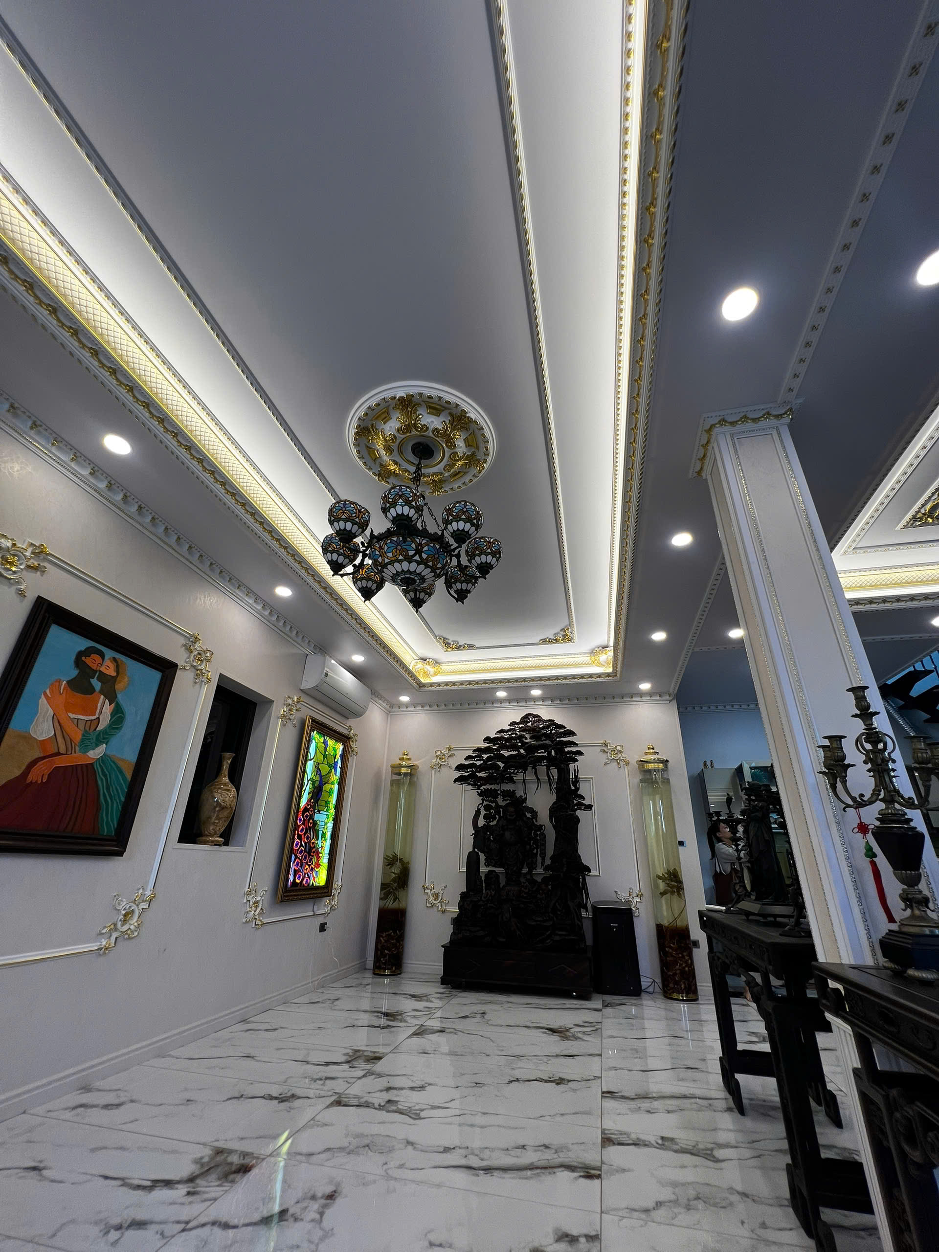 ỐP TƯỜNG NANO PHÒNG KHÁCH